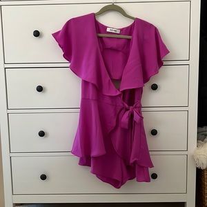 Hot pink DO+BE Romper